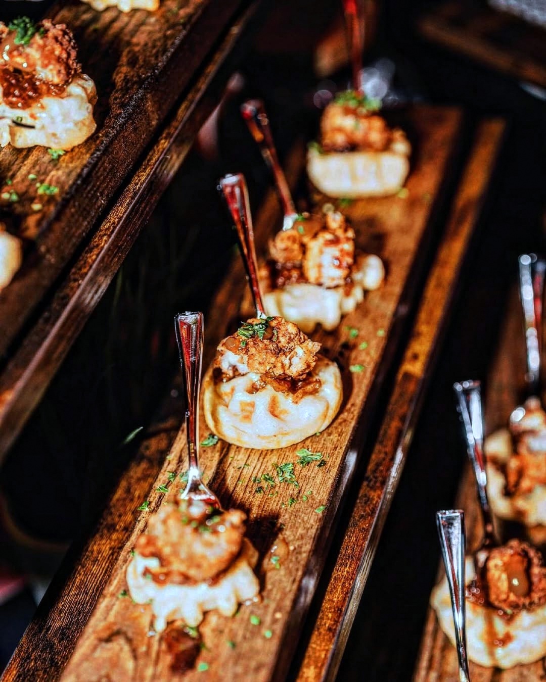 Open Water Catering chicken and waffles