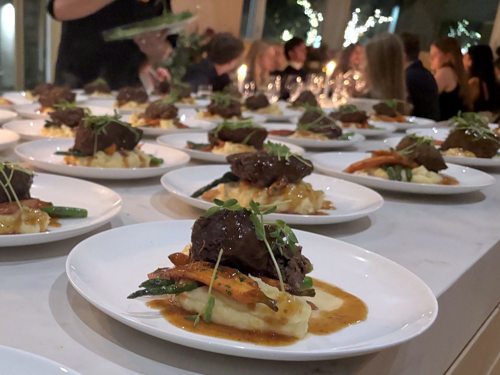 Open Water Catering French-inspired beef dish